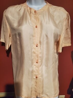 Custom made silk blouse